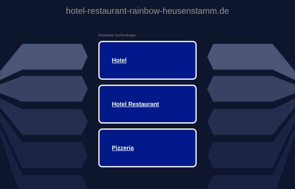 Vorschau von www.hotel-restaurant-rainbow-heusenstamm.de, Hotel Restaurant Rainbow