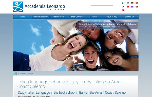Vorschau von www.accademialeonardo.it, Accademia Leonardo