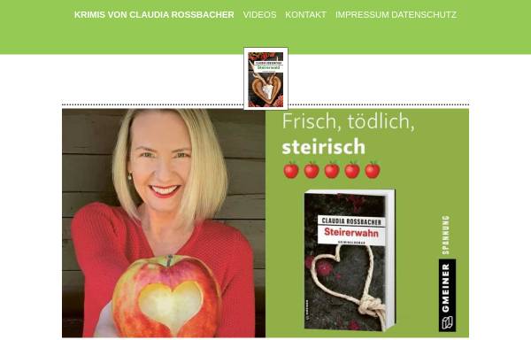 Vorschau von www.claudia-rossbacher.com, Claudia Rossbacher