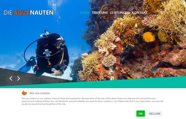 Vorschau von www.die-aquanauten.de, Sport-Spezial GmbH