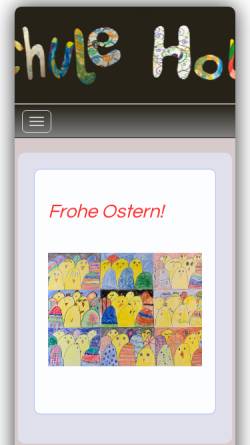 Vorschau der mobilen Webseite www.vs-hollersbach.salzburg.at, Volksschule