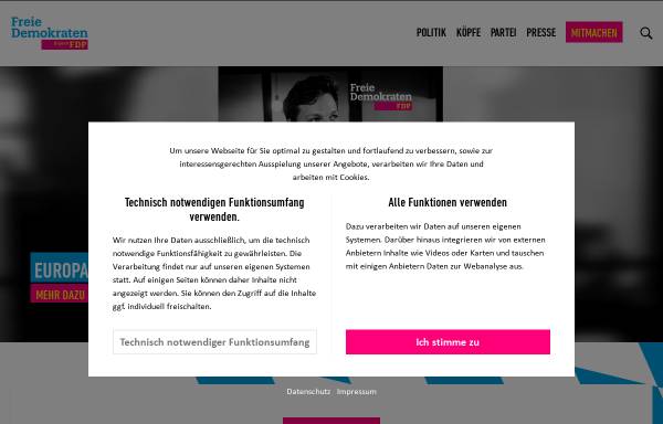 Vorschau von www.fdp-bayern.de, FDP Bayern