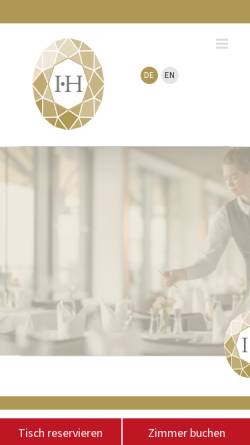 Vorschau der mobilen Webseite imlauer.com, Imlauer Hotels & Restaurants