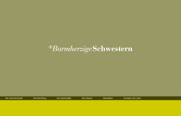 Vorschau von www.barmherzigeschwestern-wien.at, Kongregation der Barmherzigen Schwestern