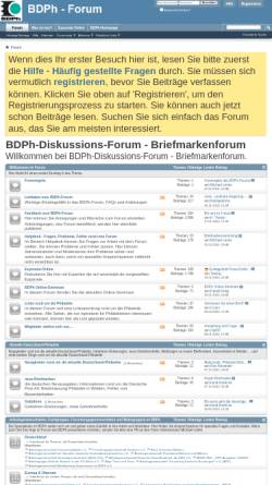 Vorschau der mobilen Webseite www.bdph.de, BDPh-Diskussions-Forum - Wissensbörse