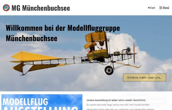 Vorschau von www.mgmu.ch, Modellfluggruppe Münchenbuchsee