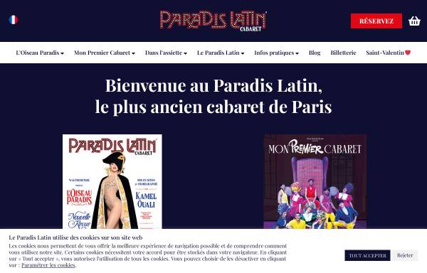 Vorschau von www.paradislatin.com, Paradis Latin