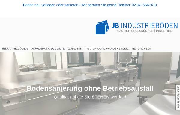 Vorschau von www.jb-industrieboeden.de, JB Industrieböden