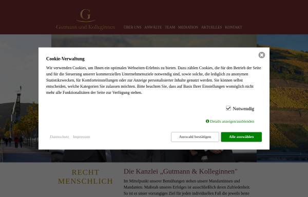 Vorschau von www.recht-steuer-kanzlei.de, Horbach - Gutmann - Heil