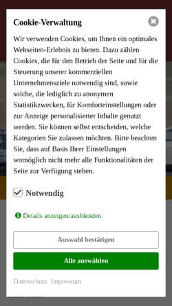 Vorschau der mobilen Webseite www.recht-steuer-kanzlei.de, Horbach - Gutmann - Heil