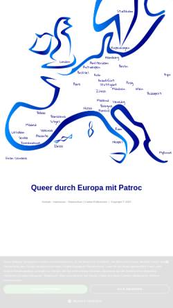 Vorschau der mobilen Webseite www.patroc.de, Patroc