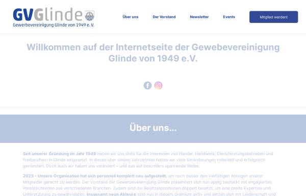 Vorschau von www.gvg-glinde.de, Gewerbevereinigung Glinde