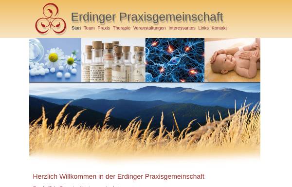 Vorschau von www.erding-gesund.de, Homöopathische Gemeinschaftspraxis