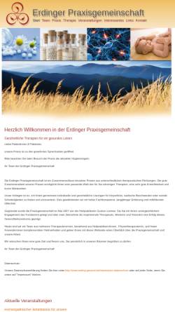 Vorschau der mobilen Webseite www.erding-gesund.de, Homöopathische Gemeinschaftspraxis