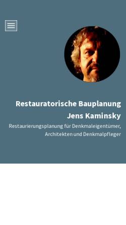 Vorschau der mobilen Webseite www.jenskaminsky.de, Jens Kaminsky