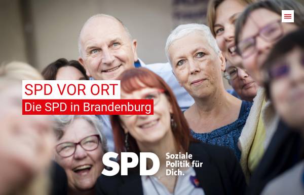 Vorschau von www.spd-brandenburg.de, SPD-Landesverband Brandenburg