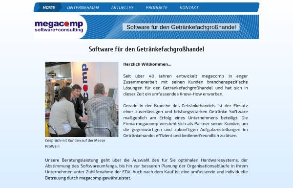 Vorschau von www.megacomp.de, megacomp Software Consulting GmbH