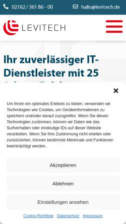 Vorschau der mobilen Webseite www.ghl.de, GHL-Computer GmbH