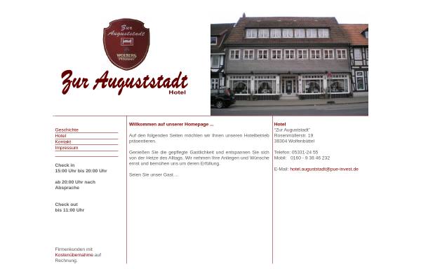 Hotel-Restaurant Zur Auguststadt