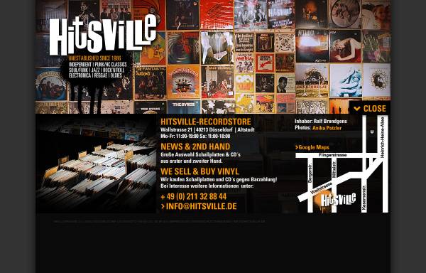 Vorschau von www.hitsville.de, Hitsville