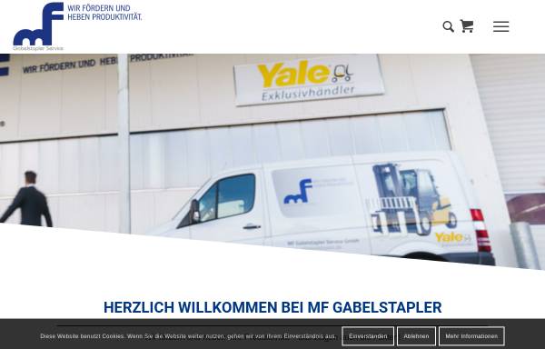 Vorschau von www.mfgabelstapler.de, MF Gabelstapler-Service GmbH