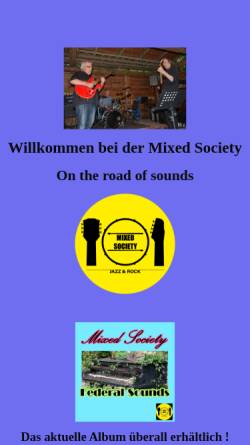 Vorschau der mobilen Webseite www.mixedsociety.de, MixedSociety
