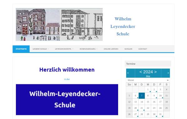 Vorschau von wilhelm-leyendecker-schule-koeln.de, Wilhelm-Leyendecker-Schule