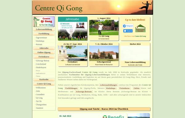 Vorschau von www.centre-qigong.de, Centre Qi Gong