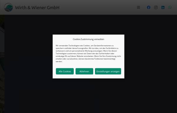 Vorschau von wirth-wiener.de, Wirth & Wiener GmbH