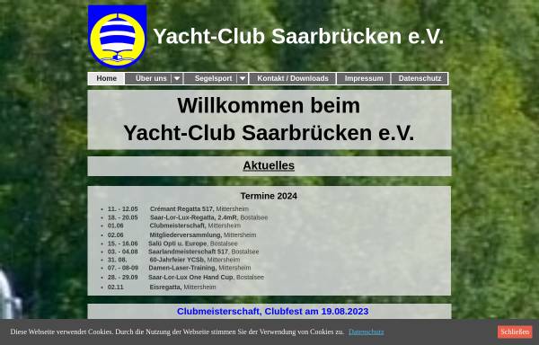 Vorschau von www.ycsb.de, YCSB Yacht-Club e.V.