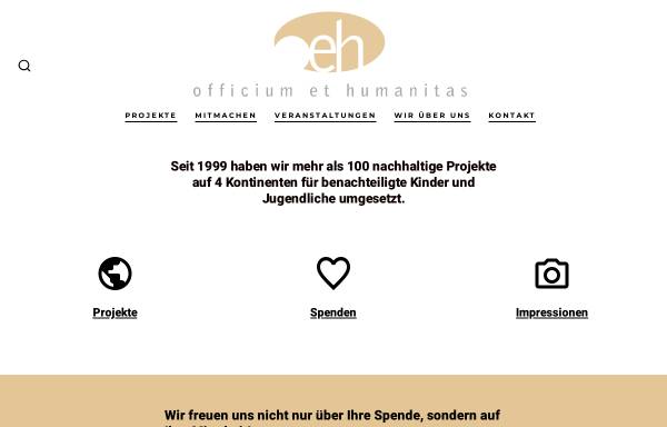 Vorschau von www.oeh-online.de, Officium et Humanitas e.V.