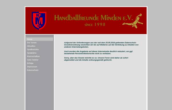 Handballfreunde Minden e.V.