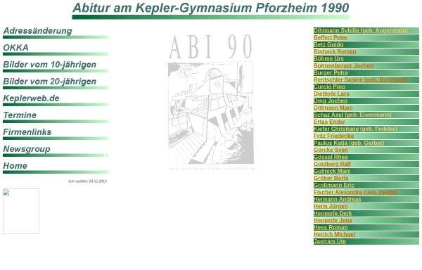 Vorschau von www.bach-street-boys.de, Pforzheim - Kepler-Gymnasium