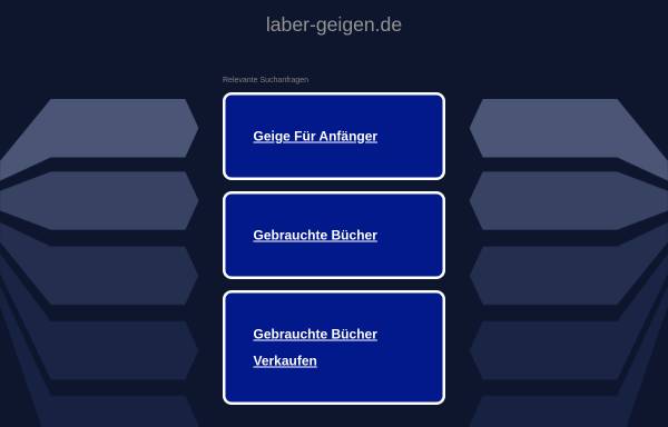 Vorschau von www.laber-geigen.de, Geigenbaumeisterin Andrea Laber