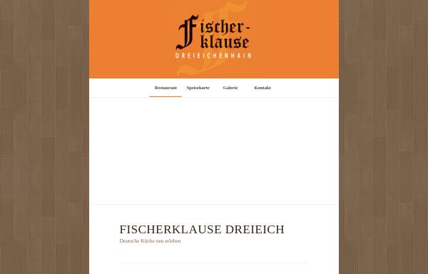 Vorschau von www.fischerklause-dreieich.de, Restaurant Alt Sprendlingen