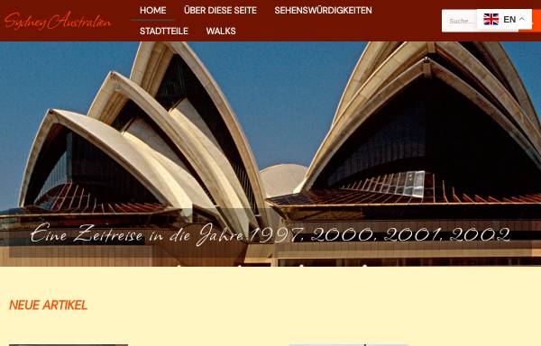 Vorschau von www.sydney-australien.de, Sydney – die schönste Stadt der Welt [Gabi Mann & Christian Freitag]