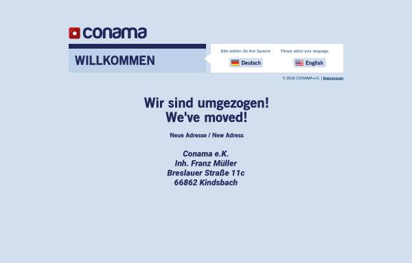 Vorschau von www.conama.com, CoNaMa - Computer nach Mass