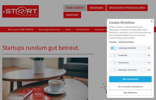 Vorschau von www.start-huerth.com, START HÜRTH