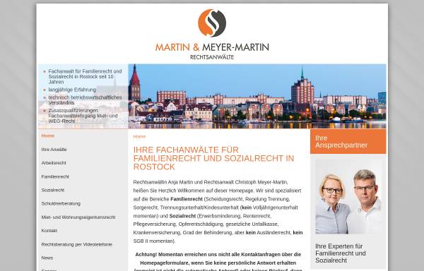 Vorschau von www.scheidung-rostock.de, Meyer-Martin & Martin