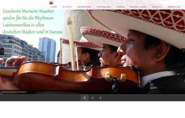 Vorschau von www.mariachi-sol-latino.de, Mariachi sol latino