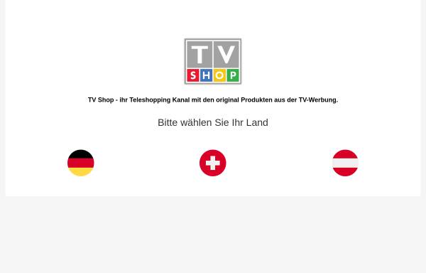 Vorschau von www.tvshop.com, TV-Shop Europe GmbH