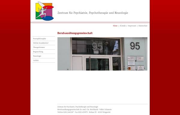 Vorschau von www.psychiatrie-wuppertal.de, Psychiatrisches und Psychotherapeutisches Zentrum Wuppertal-Elberfeld
