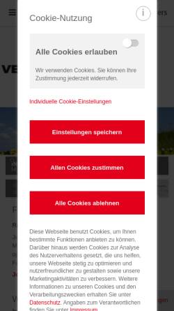 Vorschau der mobilen Webseite www.elektro-vetter.de, Elektro Vetter