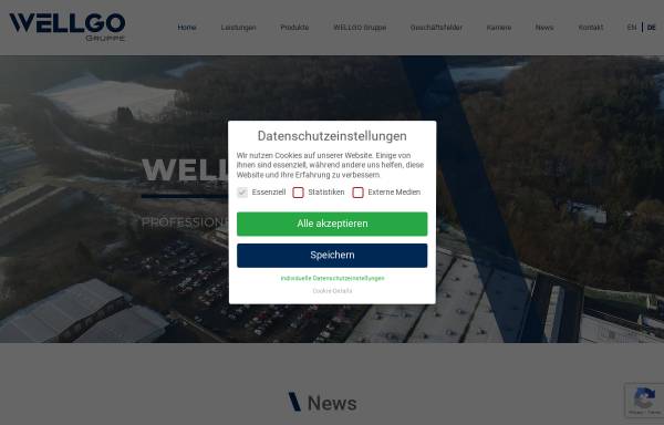 Vorschau von www.wellgo.de, Wellgo GmbH