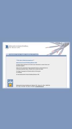Vorschau der mobilen Webseite www.blenkner.de, Elektrotechnik Schulze-Dinkelborg Blenkner OHG