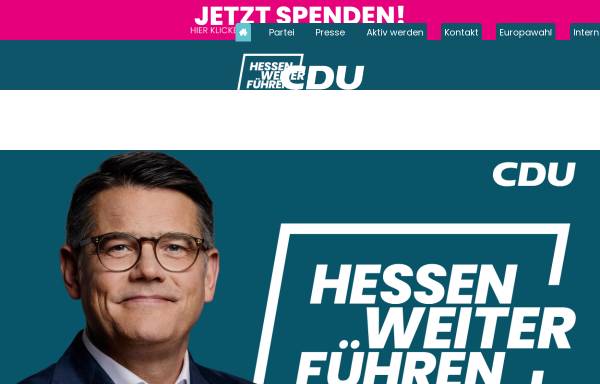 Vorschau von www.cduhessen.de, CDU Hessen