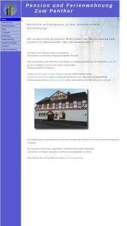 Vorschau der mobilen Webseite www.zumpanther.de, Restaurant und Gasthaus Zum Panther