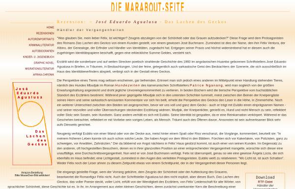 Vorschau von www.marabout.de, Das Lachen des Geckos