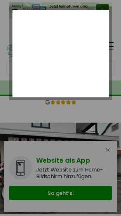 Vorschau der mobilen Webseite www.2burgen-apotheke.de, 2 Burgen-Apotheke Weinheim