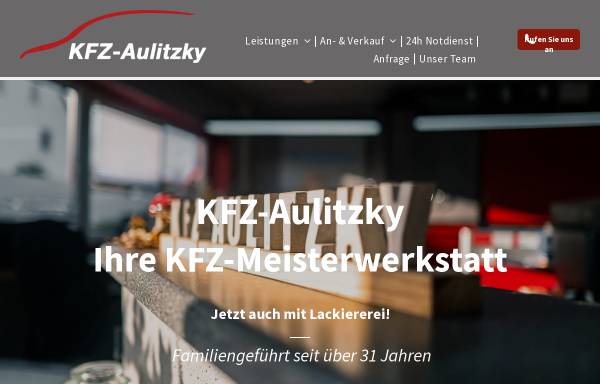 Vorschau von www.kfz-aulitzky.de, KFZ-Aulitzky